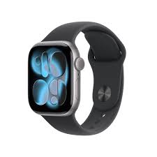 Apple Watch Series 11Â GPS + Cellular 42mm Space Grey Aluminium Case with Black Sport Band - S/M