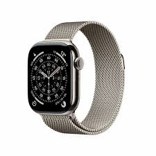 Apple Watch Series 11Â GPS + Cellular 42mmÂ Natural Titanium Case with Natural Milanese Loop