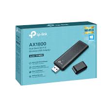 TP-LINK ADATTATORE USB WI-FI 6 AX1800 ARCHER TX1800U 574MBPS A 2.4GHZ  1210MBPS A 5GHZ ANT.INT.-USB3.0-MU-MINO