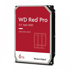 WD HD 6TB INT 3.5 X NASÂ  RED PRO 256MB CACHE 7200RPM