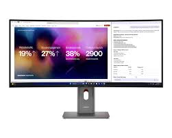 Lenovo ThinkVision P40WD-40 	39.7 , 21:9, WUHD 5120 x 2160 resolution, TÃV certified IPS black, 2500R curved screen
98% DCI-P3 color gamut with factory calibration
24-120Hz variable refresh rate
Th