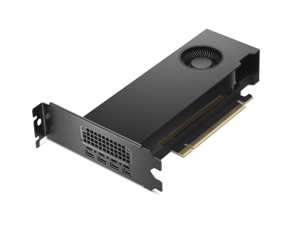 Lenovo VGA Nvidia RTX A2000 6GB miniDP4 Graphics card with HP Bracket