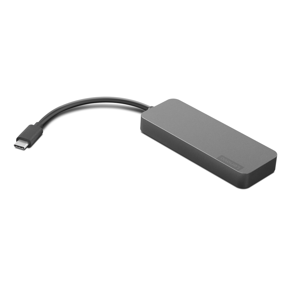 Lenovo USB-C to 4 Ports USB-A Hub [Dock portatile]