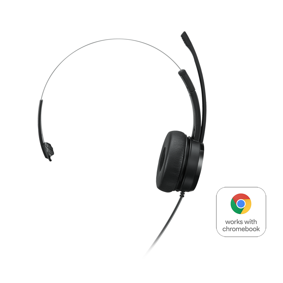 Lenovo 100 Mono USB Headset [Cuffie]