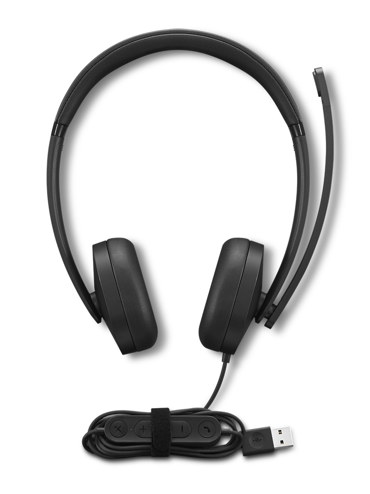 Lenovo USB-A Wired Stereo Headset Gen2 [Cuffie]