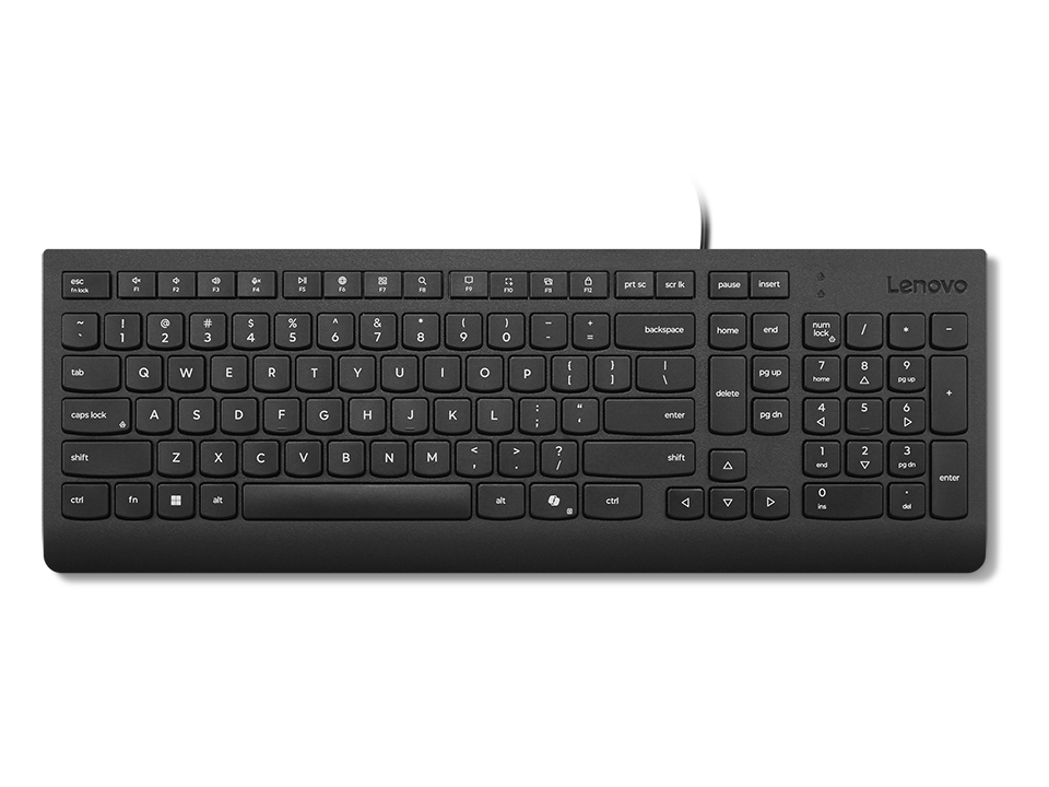 Lenovo Essential Wired Keyboard AI Italian [Tastiera]