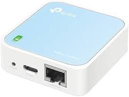 Wireless ROUTER Lite N 300M Mini Pocket TL-WR802N 802.11n/g/b 2T2R 2.4GHz 1P,1P USB Mini + Alim - GARAN