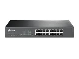 SWITCH 16P Gigabit TL-SG1016DE Easy Smart-MTU/Port/Tag-based VLAN QoS IGMP Snooping-Garanzia a vita