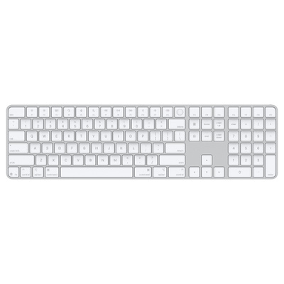 Magic Keyboard with Touch ID and Numeric Keypad for Mac models with Apple silicon - Italian - White Keys