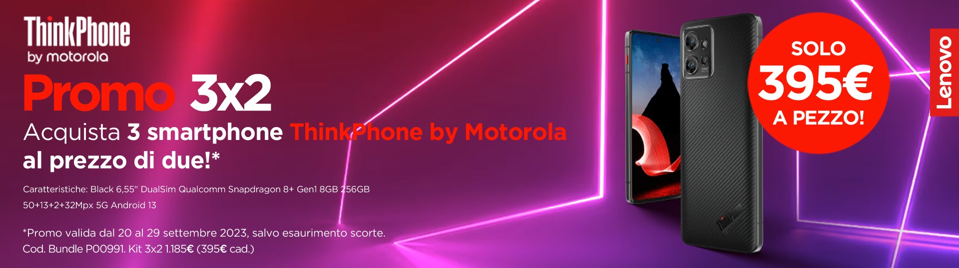 Promo 3x2 Motorola ThikPhone